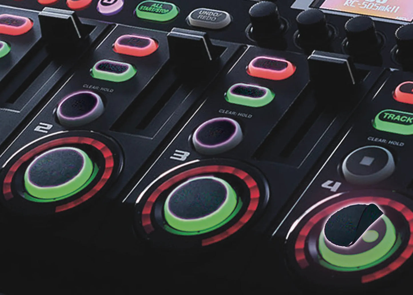 RC505 BUTTON SKINS by TRACKONE