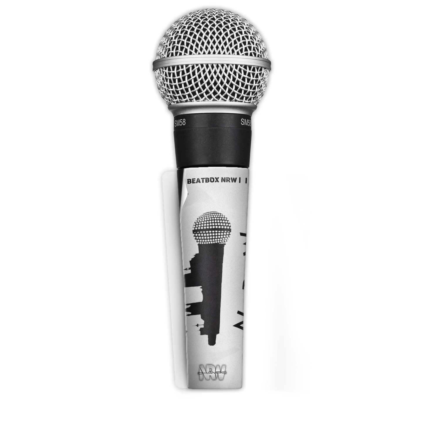 MICROPHONE STICKER | FULL BODY SKIN - BEATBOX NRW X TRACKONE