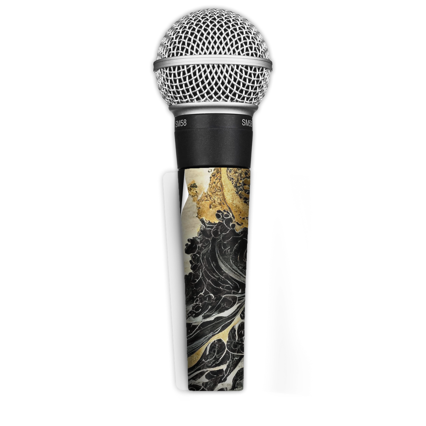 MICROPHONE STICKER | FULL BODY SKIN - TATTORI SAND by TRACKONE