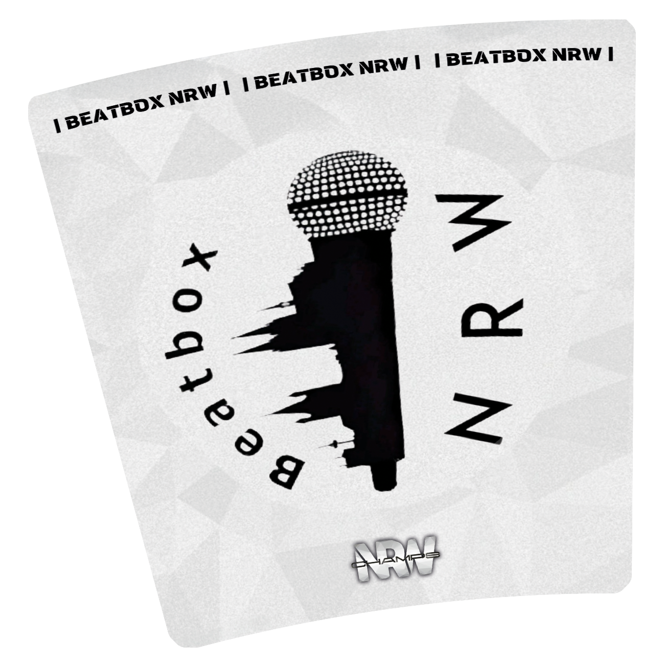 MICROPHONE STICKER | FULL BODY SKIN - BEATBOX NRW X TRACKONE