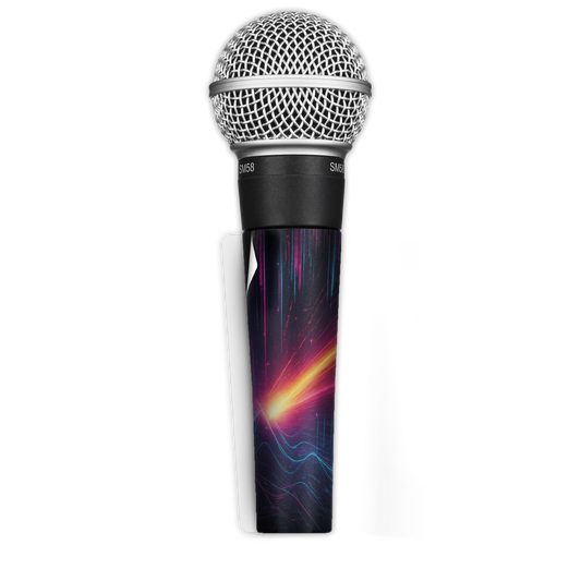 MICROPHONE STICKER | FULL BODY SKIN - LASER PUNK by TRACKONE