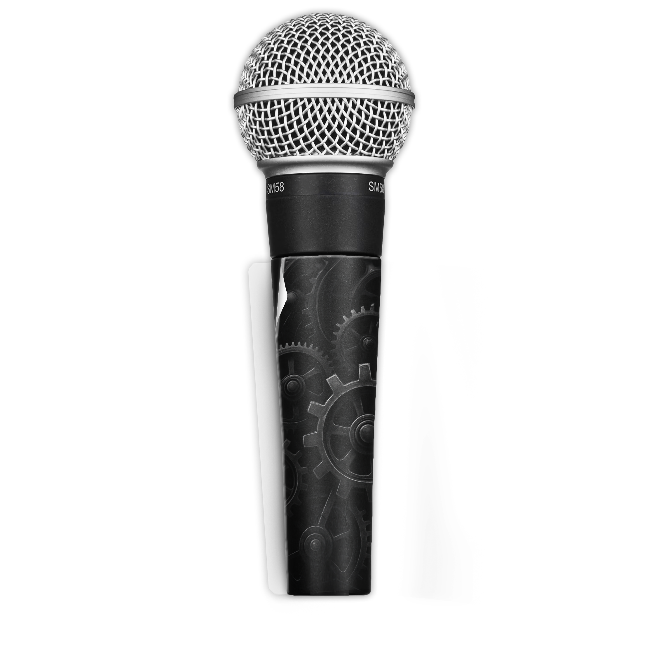 Punk Microphone MICROPHONE STICKER | FULL BODY SKIN - STEAM PUNK by TRACKONE
