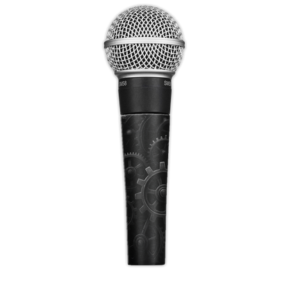 MICROPHONE STICKER | FULL BODY SKIN - STEAM PUNK by TRACKONE