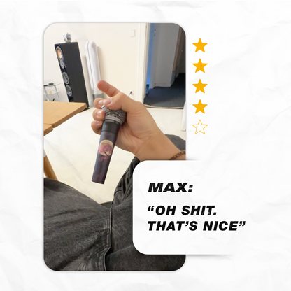 MICROPHONE STICKER | FULL BODY SKIN - TATTORI SAND by TRACKONE