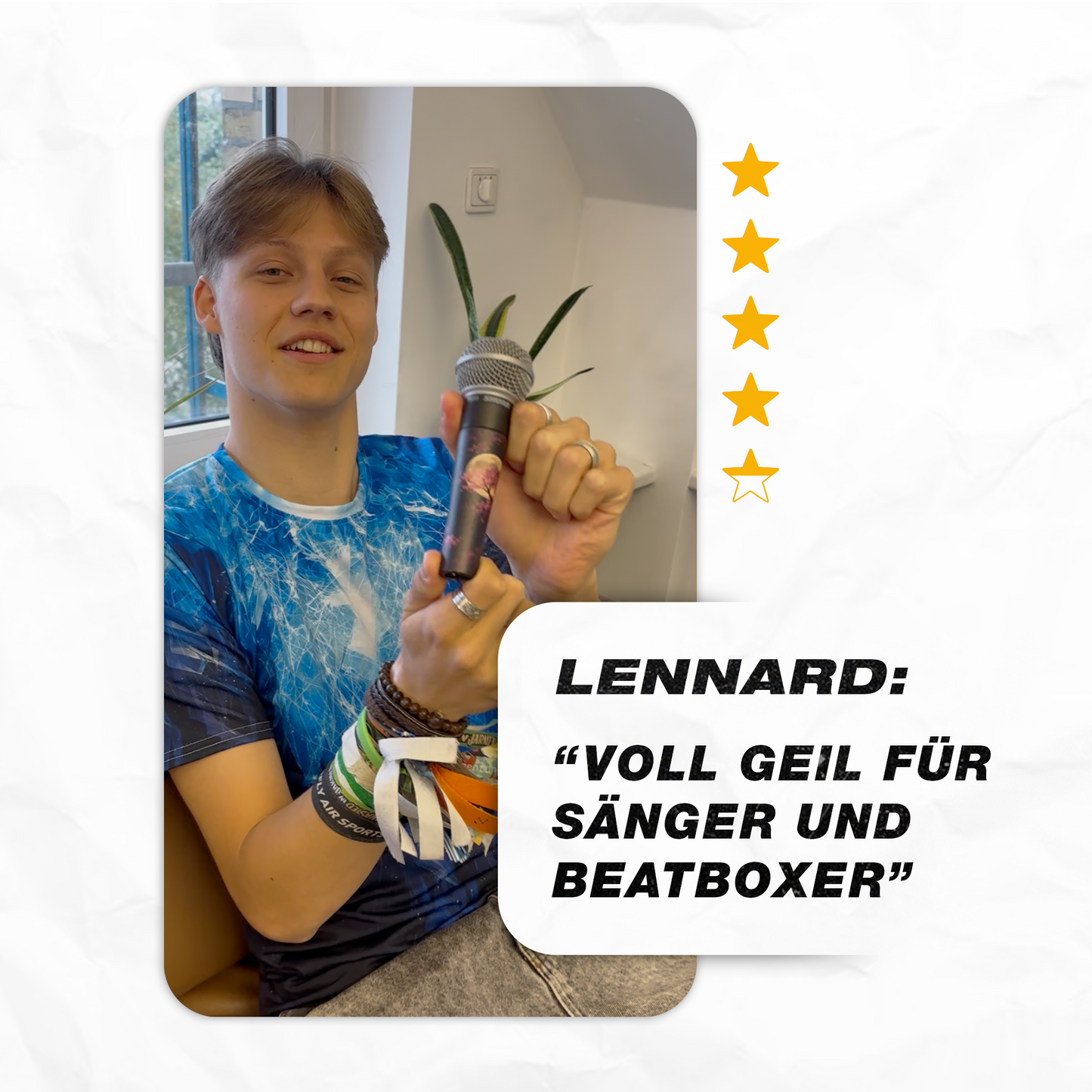 MICROPHONE STICKER | FULL BODY SKIN - TATTORI SAND by TRACKONE