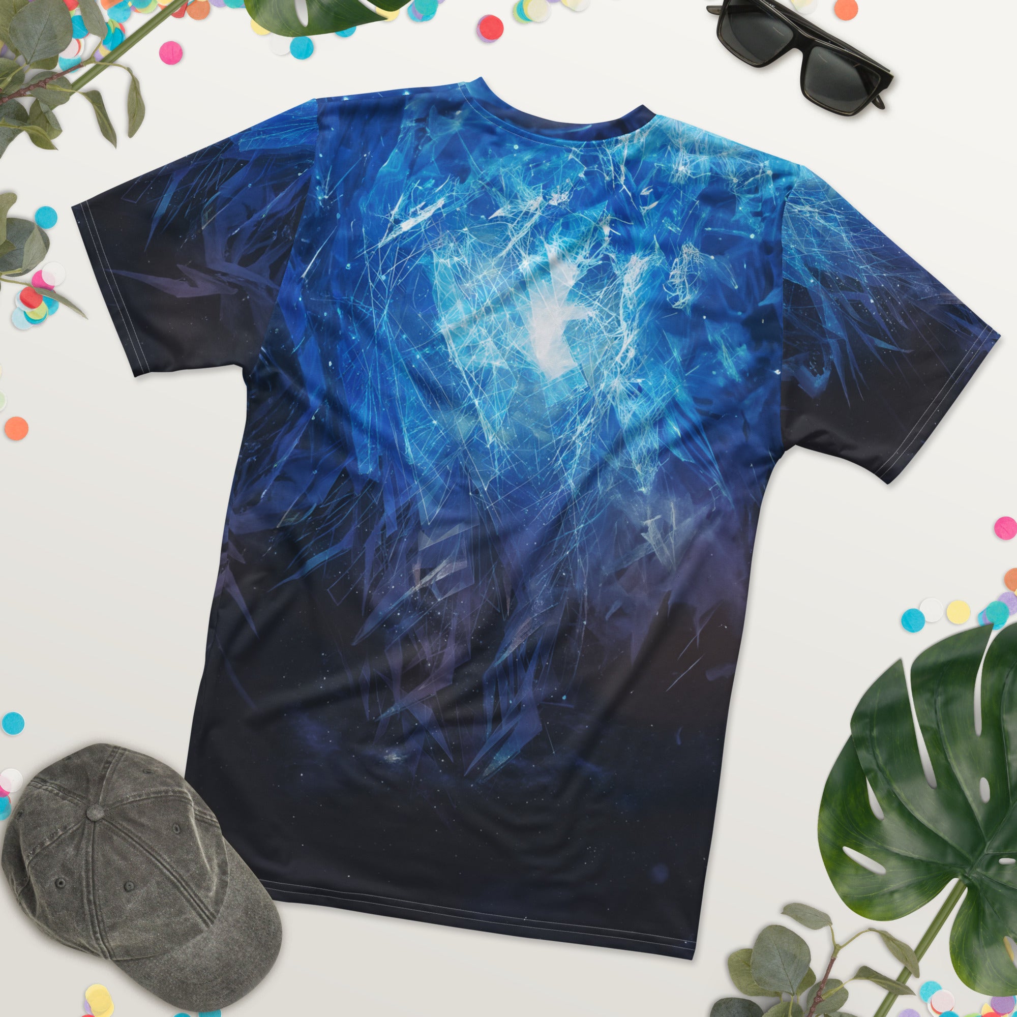 LENNARD - SHIRT | BLUE GALAXY by TRACKONE